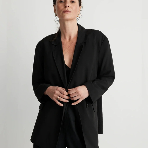 Madewell The Relaxed Blazer in Soft-drape Size Small - Picture 1 of 8